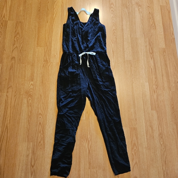 Minimum Pants - Minimum Navy Blue Jumpsuit